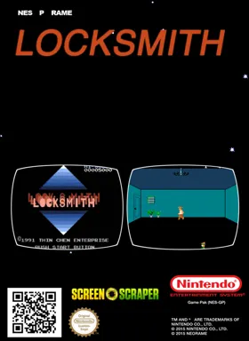 Locksmith (Asia) (Ja) (PAL) (Unl) box cover back